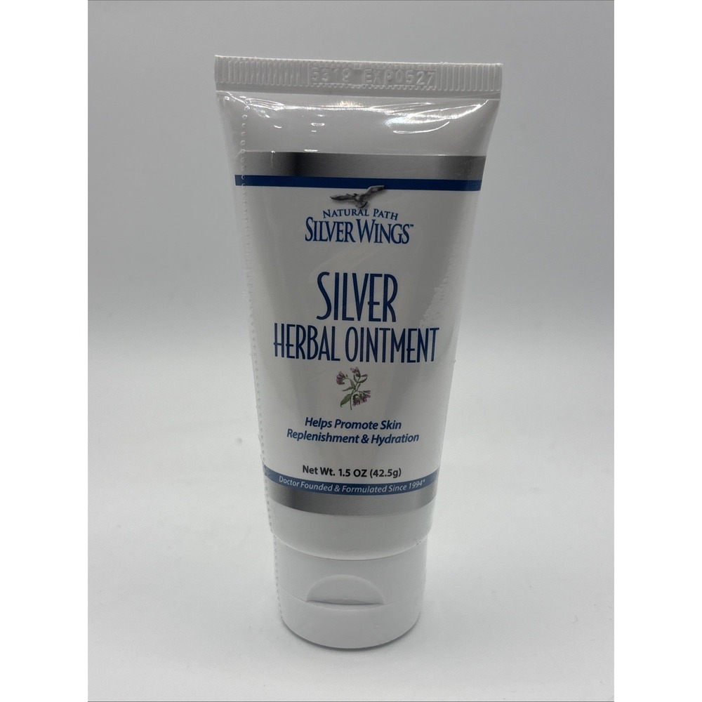Natural Path Silver Wings Silver Herbal Ointment, 1.5 Fluid Ounce